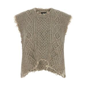 R13 Women 'Boyfriend Cable' Vest